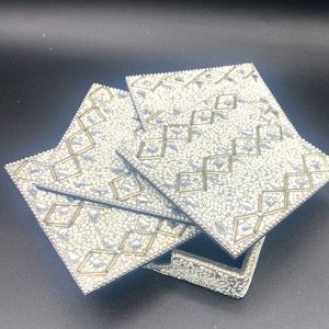 Detailed coaster set